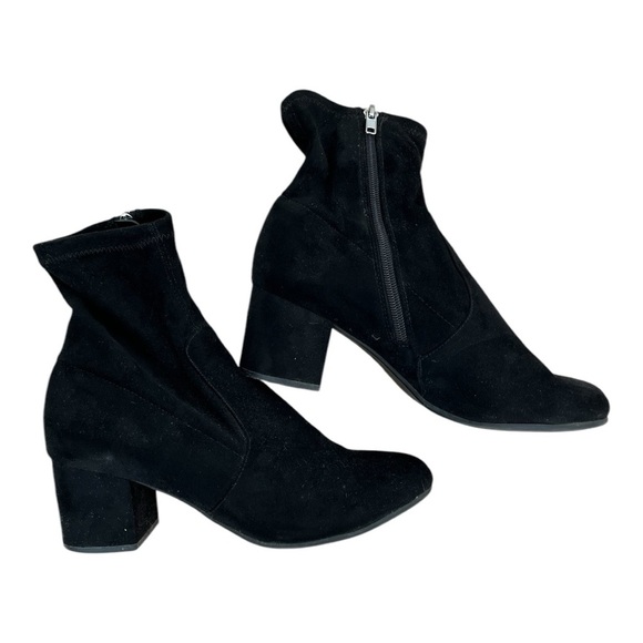Steve madden Irven black ankle boots size 8.5 - Picture 1 of 6